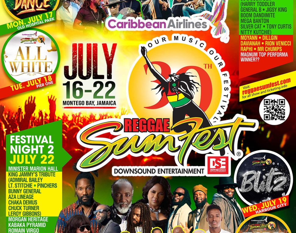 Reggae Sumfest Island Bwoy Travel Package